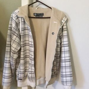 Bonded fleece jacket